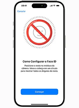 Reparo de Face ID iphone